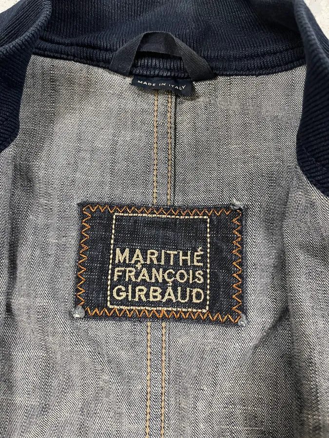 2000s Marithé + François Girbaud Buttoned Denim Jacket - Image 9