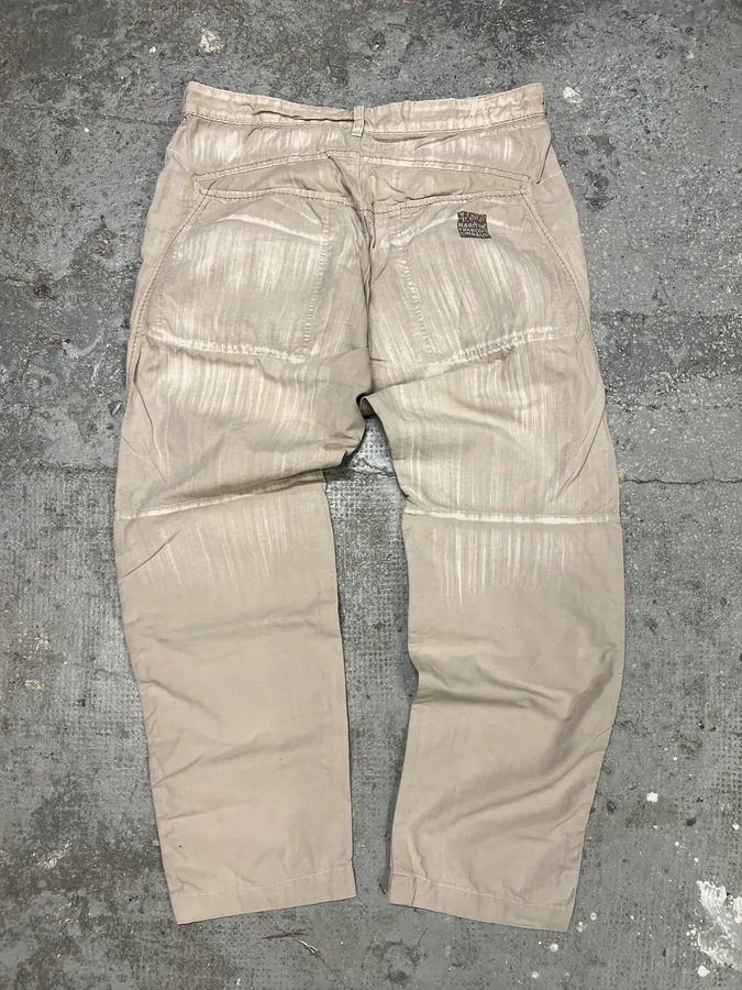 2000s Marithé + François Girbaud Grey Cozy Pants - Image 2