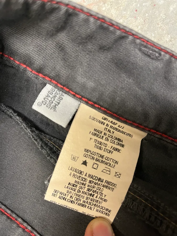 2000s Marithé + François Girbaud Grey Structured Pants - Image 10