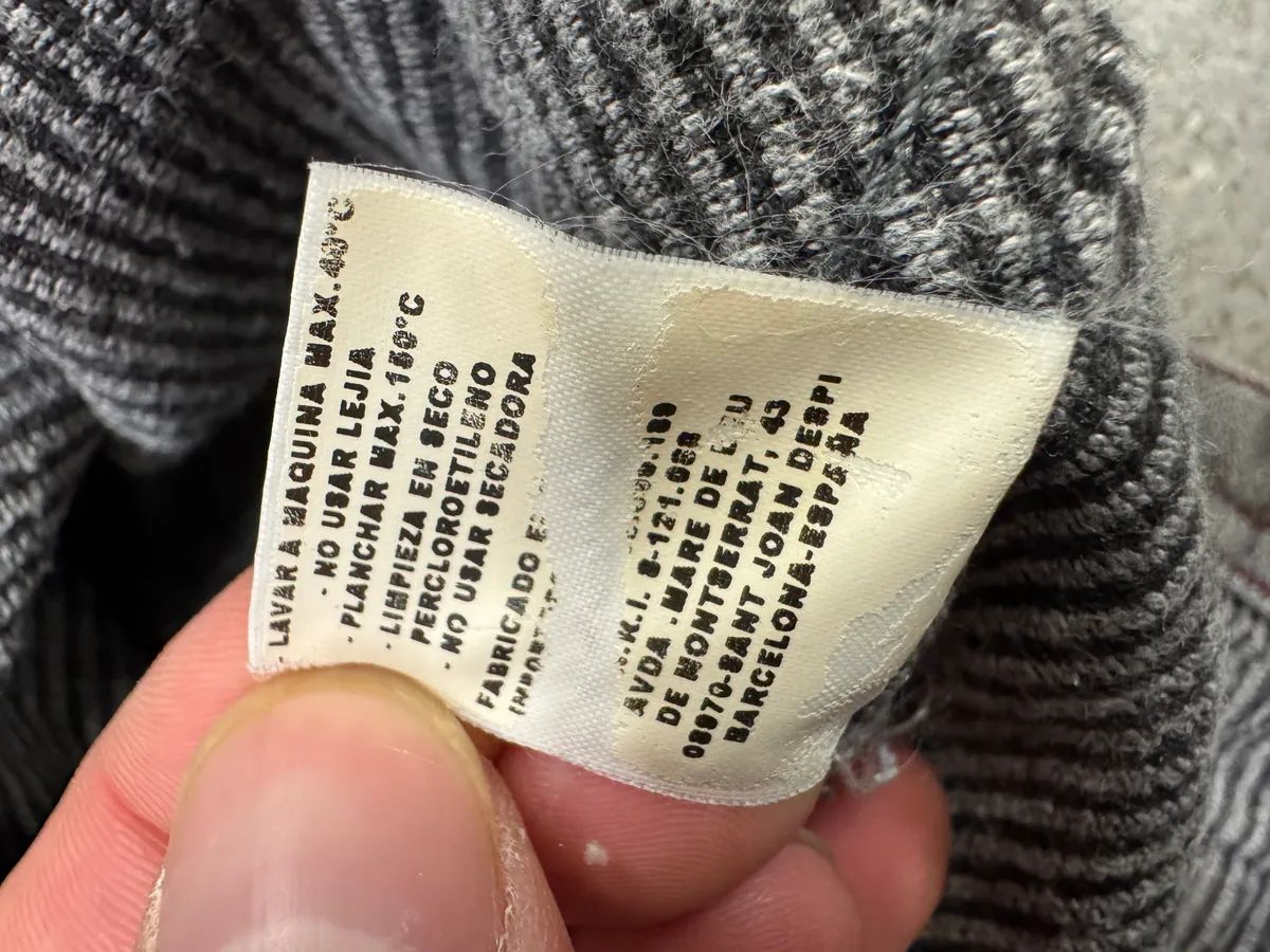 2000s Marithé + François Girbaud Velvet Structured Grey Jacket - Image 10