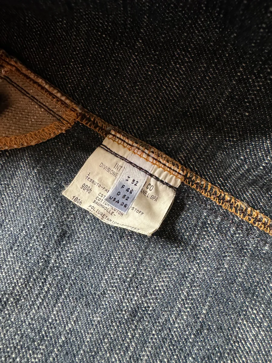 2000s Marithé + François Girbaud Archival Distressed Long Denim Jacket - Image 5