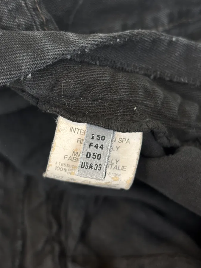 2000s Marithé + François Girbaud Black Denim Jeans - Image 10