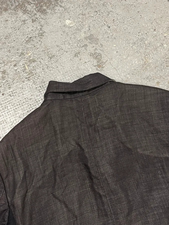 2000s Marithé + François Girbaud Black Light Blazer Jacket - Image 7