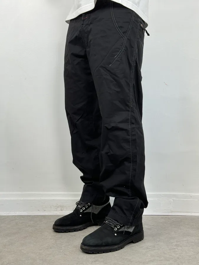 2000s Marithé + François Girbaud Black Relaxed Pants - Image 3