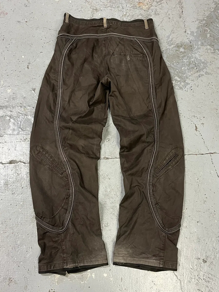 2000s Marithé + François Girbaud Brown Avant-Garde Pants - Image 6