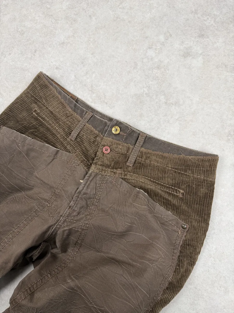 2000s Marithé + François Girbaud Brown Cozy Pants - Image 12