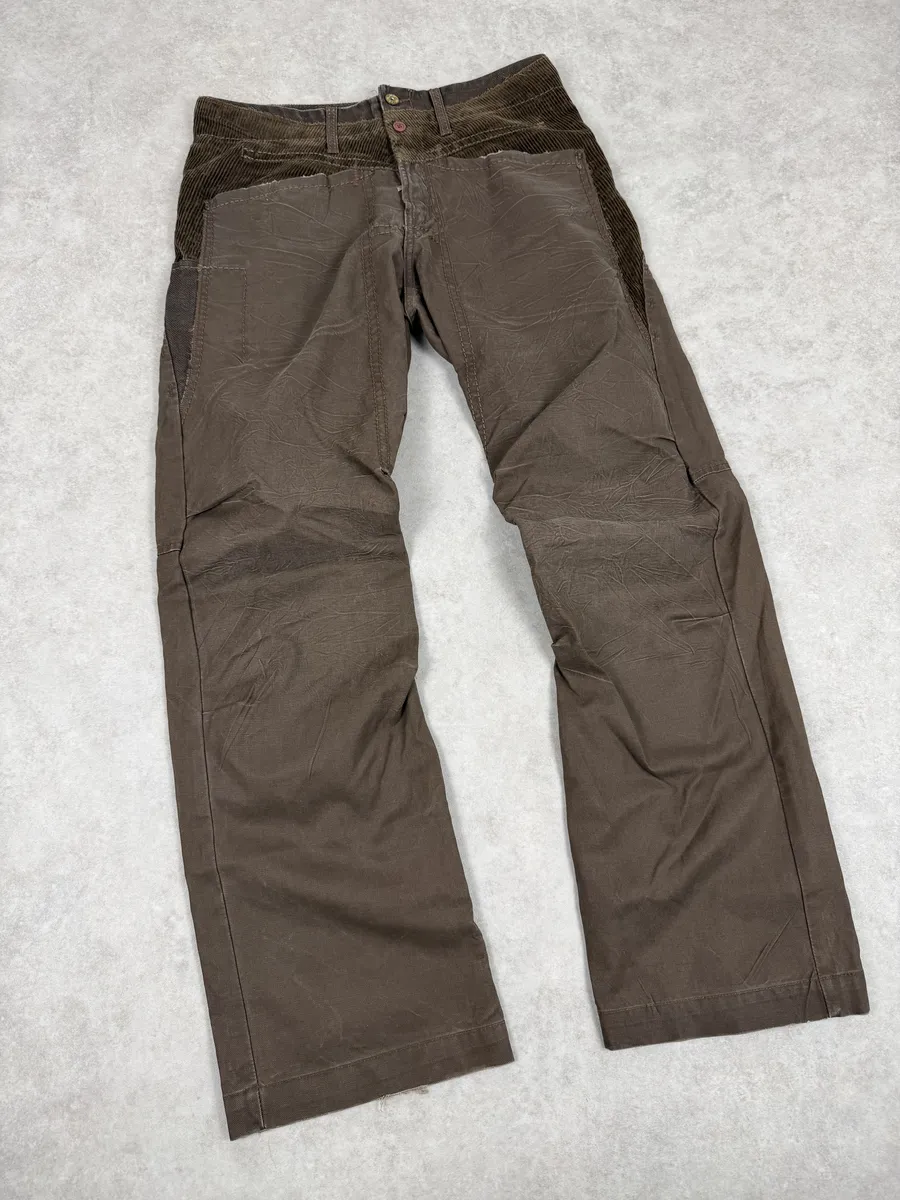 2000s Marithé + François Girbaud Brown Cozy Pants - Image 9