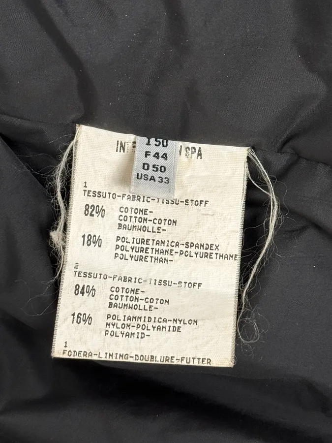 2000s Marithé + François Girbaud Brown Vegan Leather Eroded Jacket - Image 13