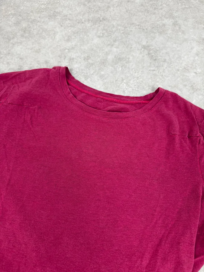 2000s Marithé + François Girbaud Classic Pink T-Shirt - Image 5