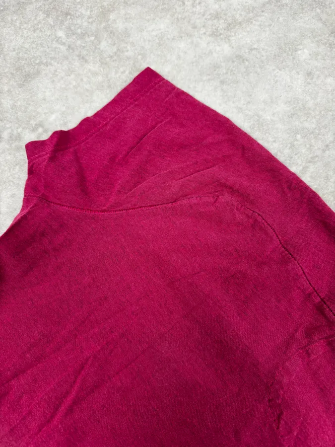 2000s Marithé + François Girbaud Classic Pink T-Shirt - Image 8