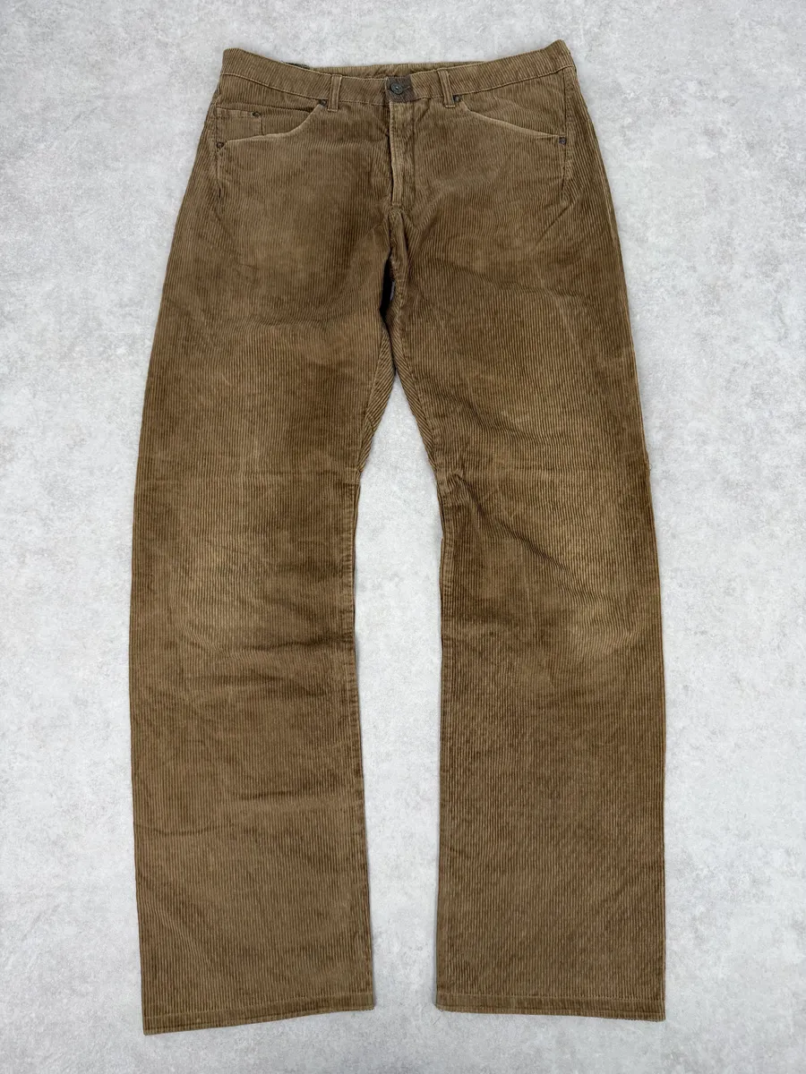 2000s Marithé + François Girbaud Corduroy Brown Pants - Image 4