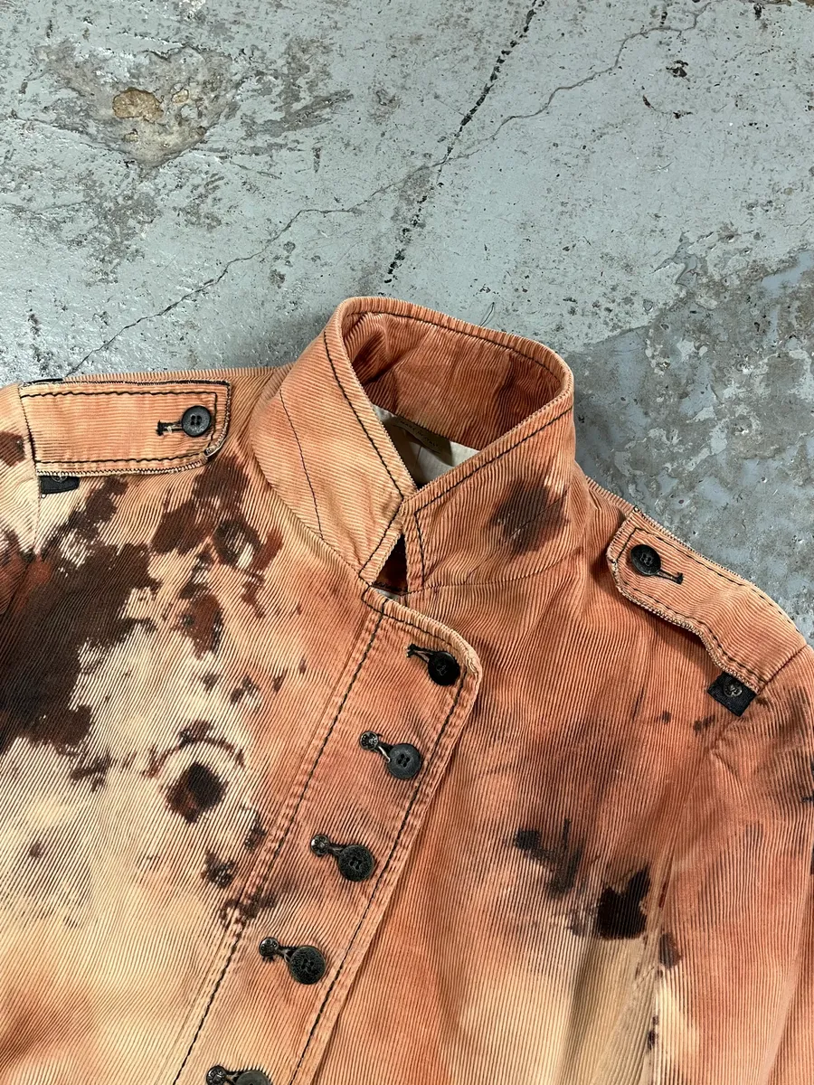 2000s Marithé + François Girbaud Cow Print Asymmetrical Jacket - Image 7