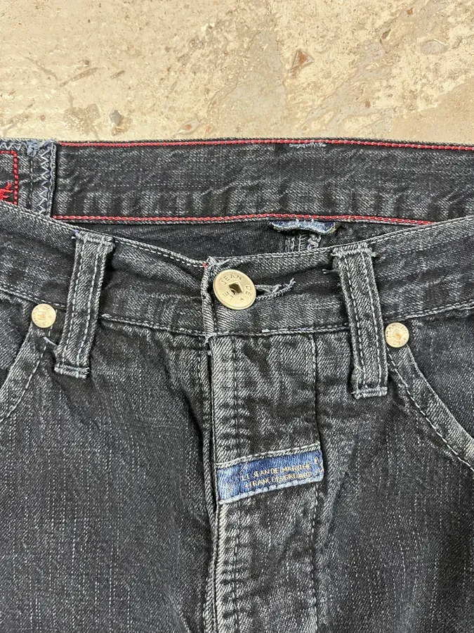 2000s Marithe + Francois Girbaud Faded Tern Denim Jeans - Image 10