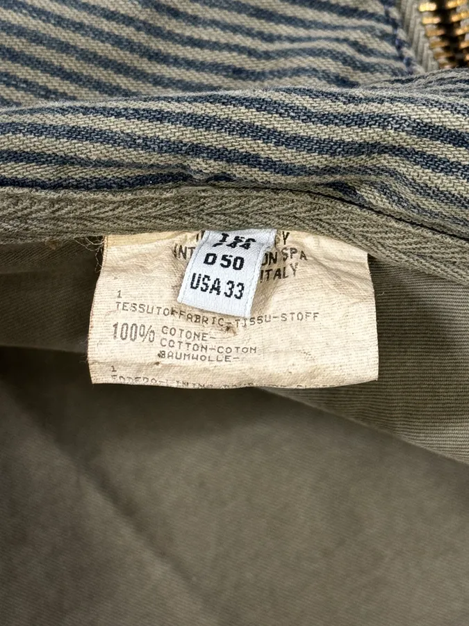 2000s Marithé + François Girbaud Military Green Distressed Blazer Jacket - Image 9