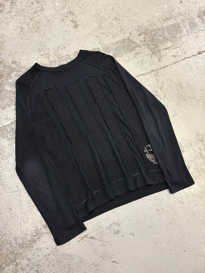 2000s Marithé + François Girbaud Navy Contemporary Sweater - Image 4