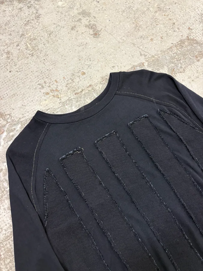 2000s Marithé + François Girbaud Navy Contemporary Sweater - Image 5