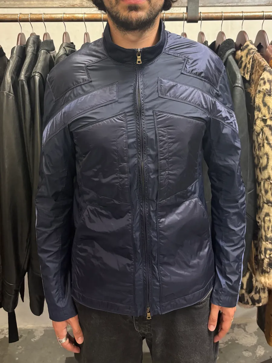 2000s Marithé + François Girbaud Navy Tactical Twisted Jacket - Image 2