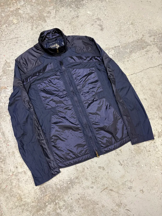 2000s Marithé + François Girbaud Navy Tactical Twisted Jacket - Image 4