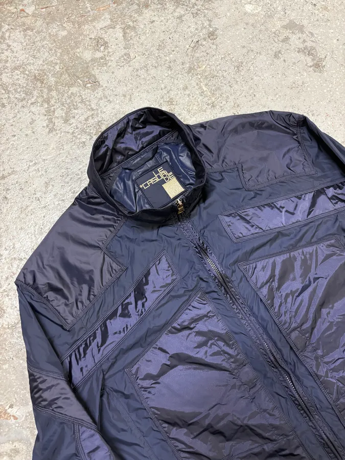 2000s Marithé + François Girbaud Navy Tactical Twisted Jacket - Image 5
