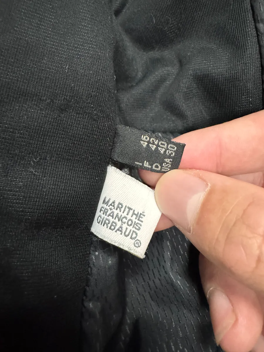 2000s Marithé + François Girbaud Ski Puffer Black Hooded Jacket - Image 9