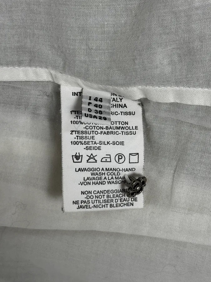 2000s Marithé + François Girbaud Stars White Shirt - Image 13