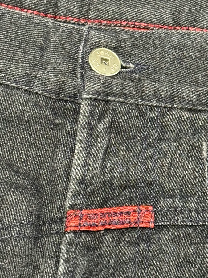 2000s Marithé + François Grey Denim Jeans - Image 7