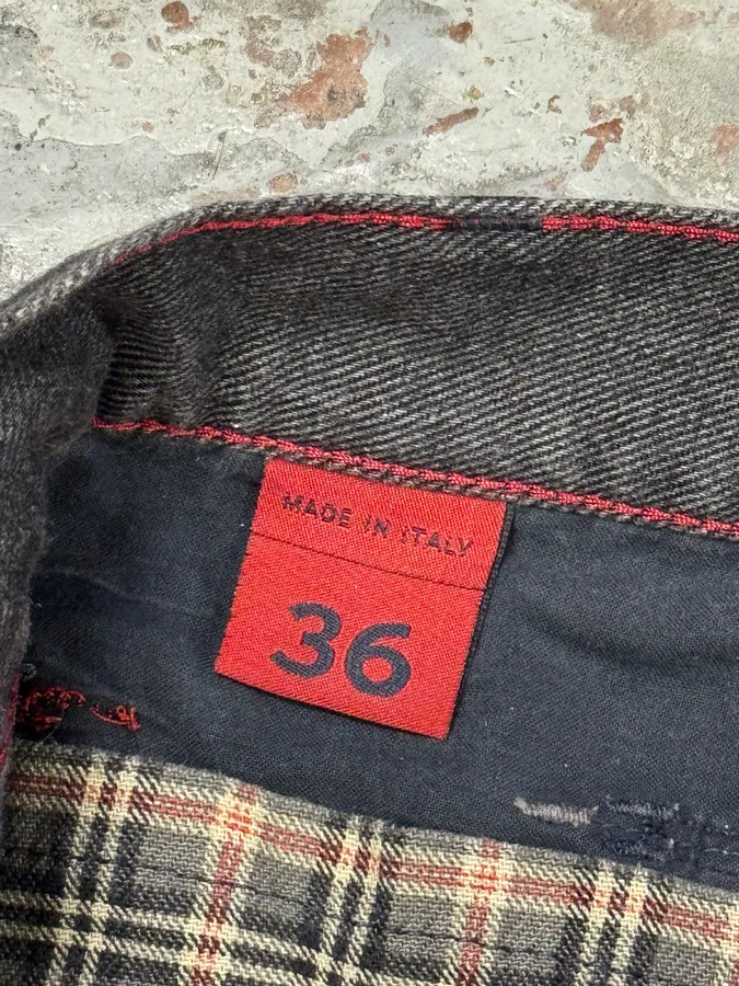 2000s Marithé + François Grey Denim Jeans - Image 8