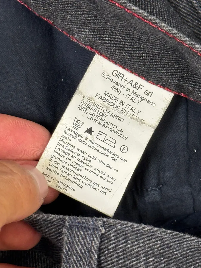 2000s Marithé + François Grey Denim Jeans - Image 9