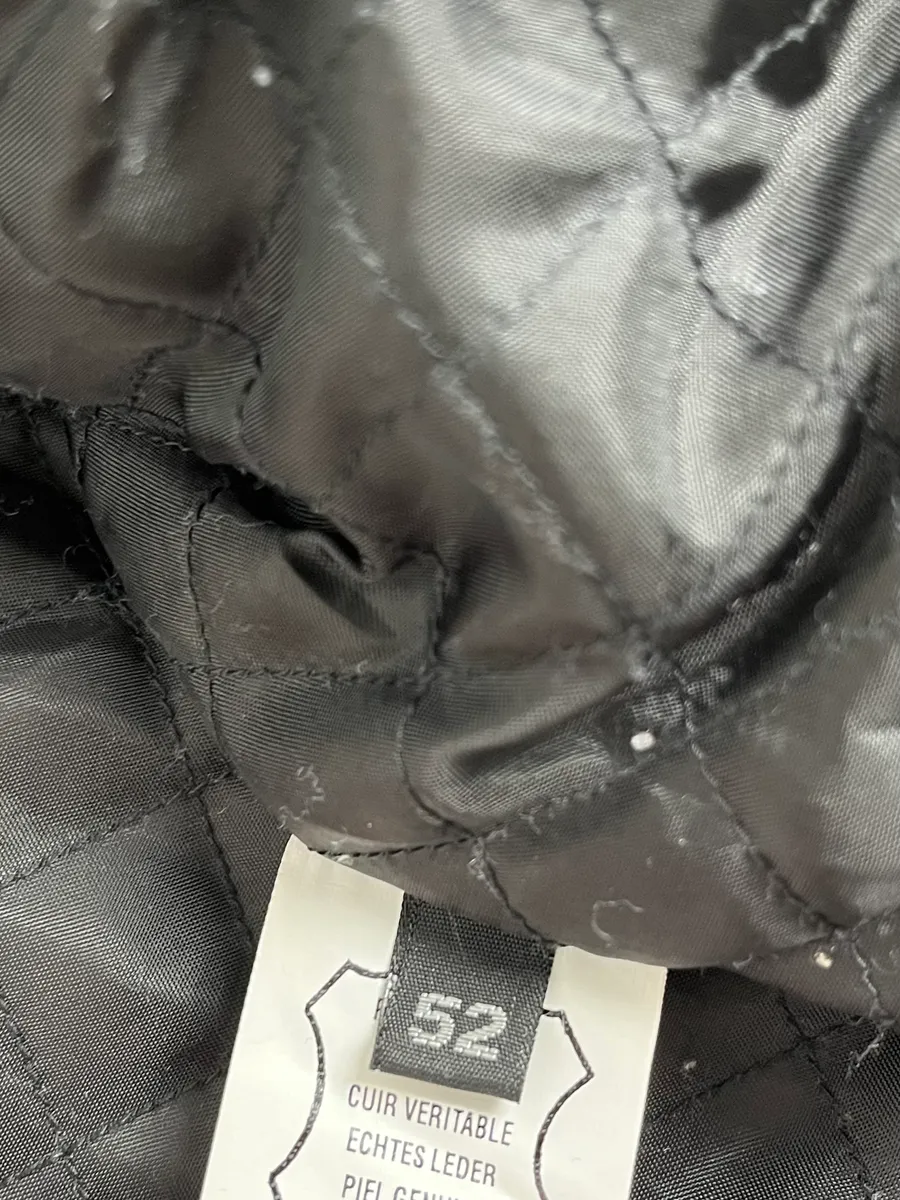 2000s Massimo Rebecchi Beige Suede Leather Jacket - Image 9