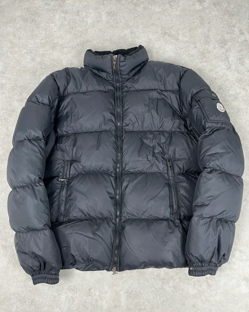2000s Moncler Black Quilted Puffer Jacket