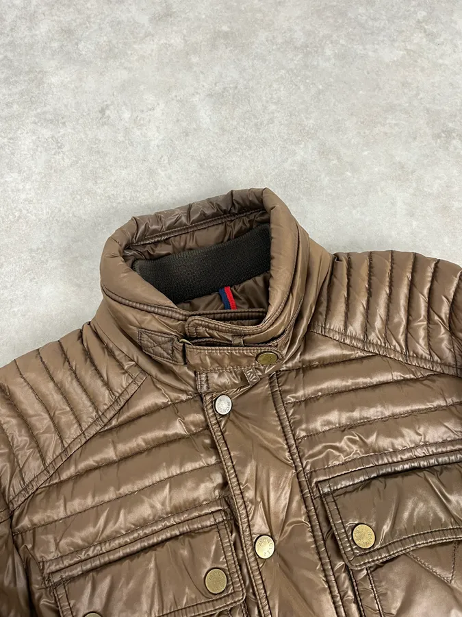 2000s Moncler Brown Puffer Jacket - Image 5