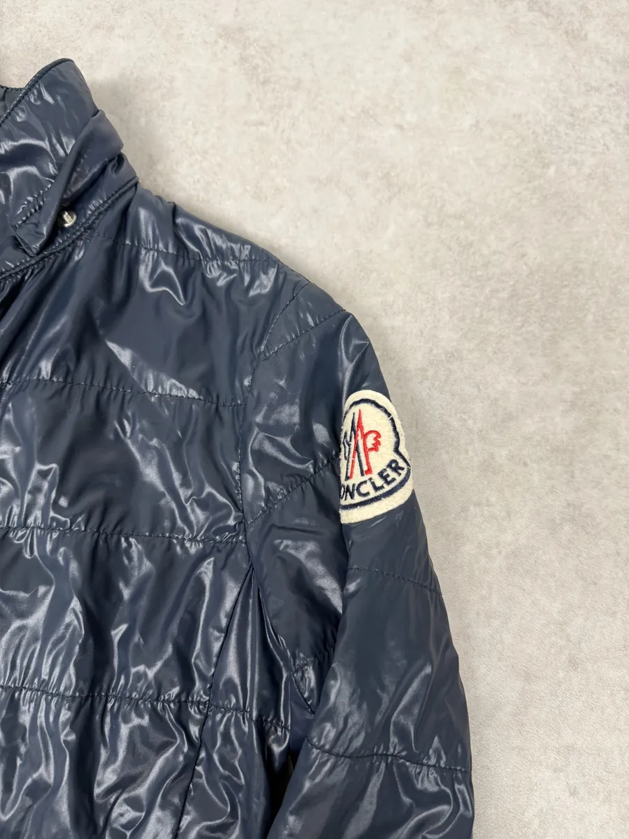 2000s Moncler Navy Light Windbreaker Jacket - Image 12