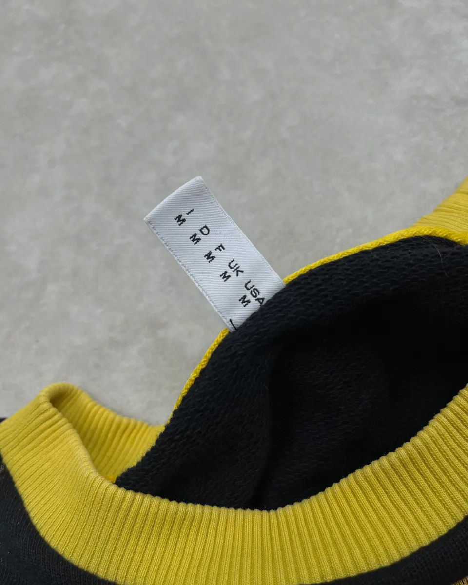 2000s Moschino Black & Yellow Timer Gym Sweater - Image 10