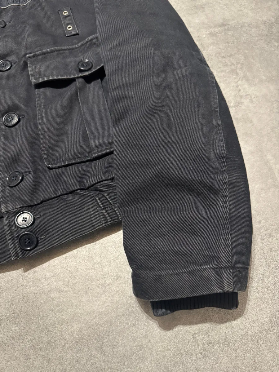 2000s Moschino Police Officer Black Jacket - Image 5