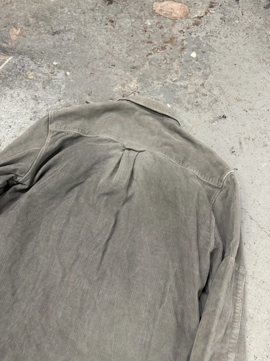 2000s Pierre Balmain Multi Pockets Utility Velvet Shirt - Image 12