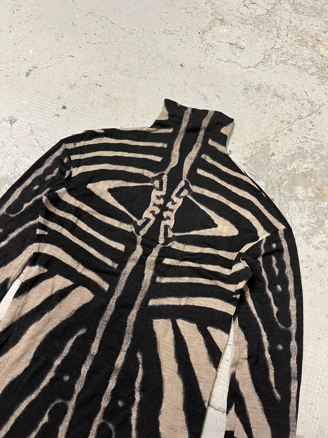 2000s Plein Sud Abstract Bones Top - Image 4