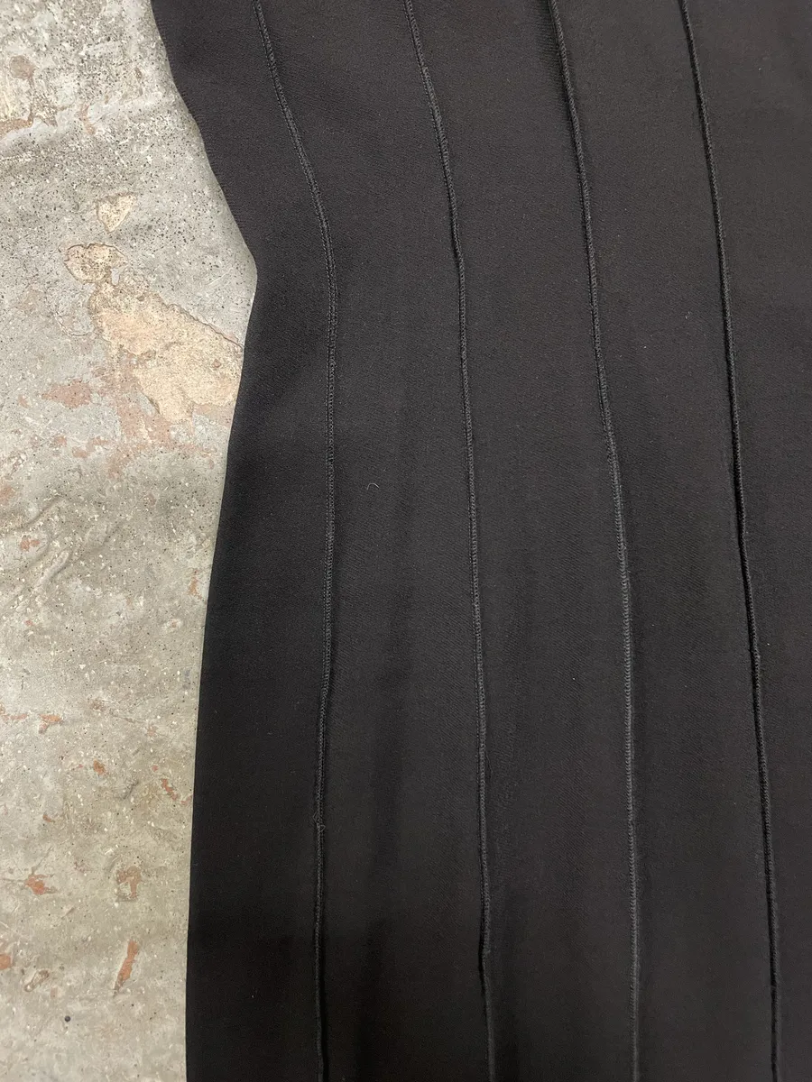 2000s Plein Sud Back Zip Lined Minimalist Dress - Image 6