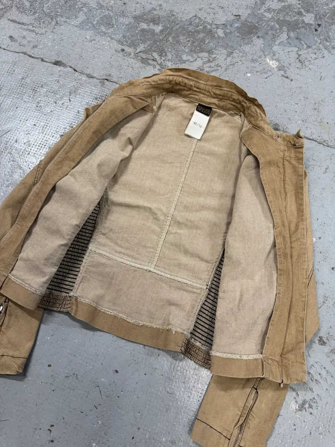 2000s Plein Sud Beige Light Tactical Jacket - Image 10