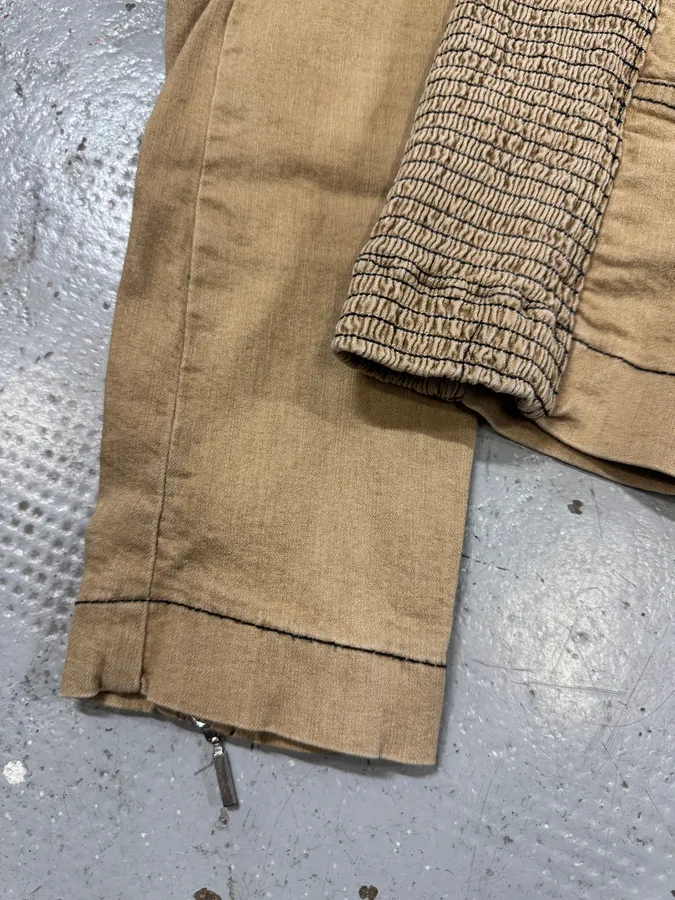2000s Plein Sud Beige Light Tactical Jacket - Image 11
