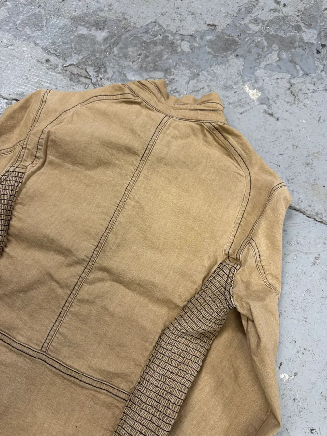 2000s Plein Sud Beige Light Tactical Jacket - Image 9
