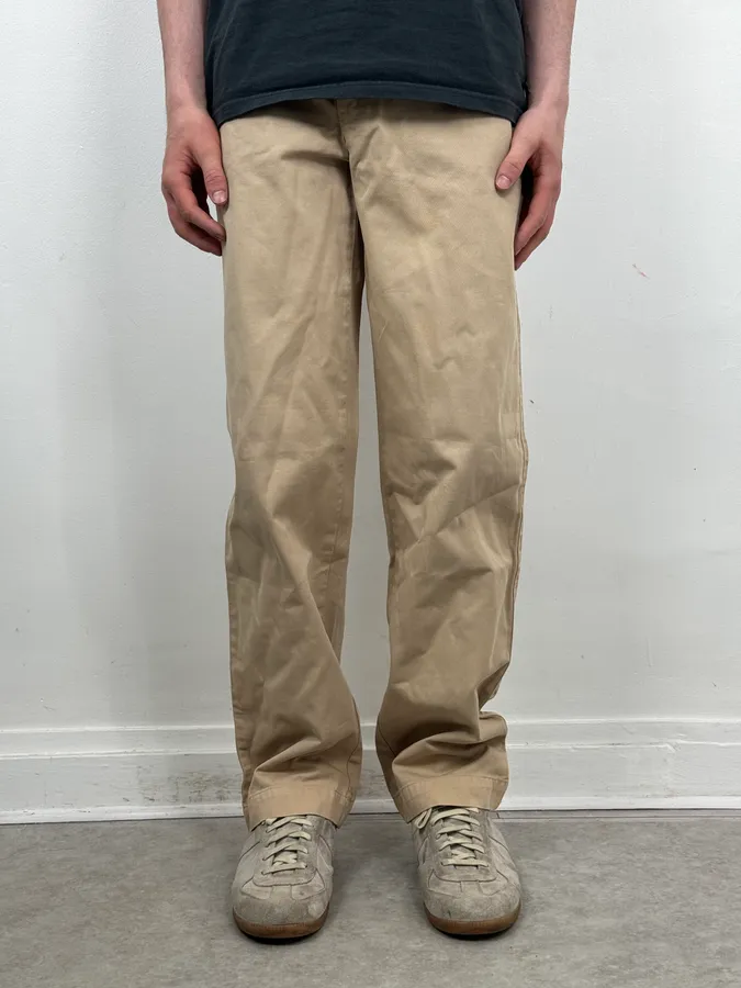 2000s Prada Beige Classy Chinos Pants