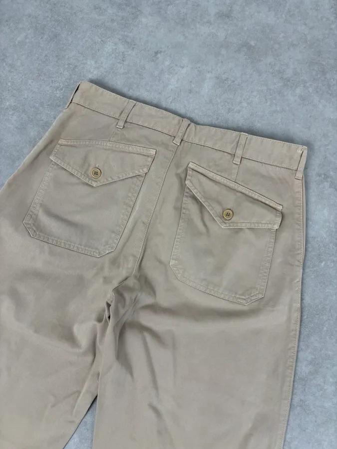 2000s Prada Beige Classy Chinos Pants - Image 7