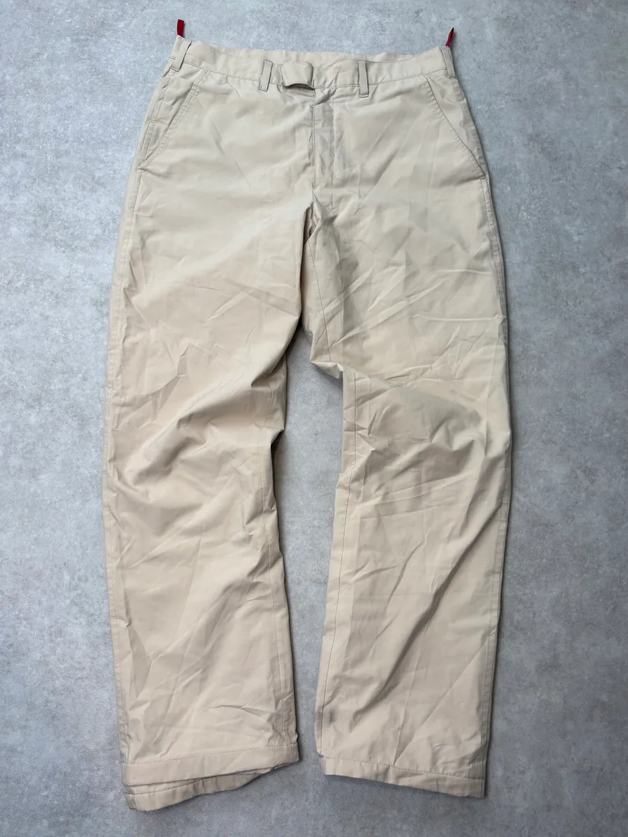 2000s Prada Beige Cozy Light Pants