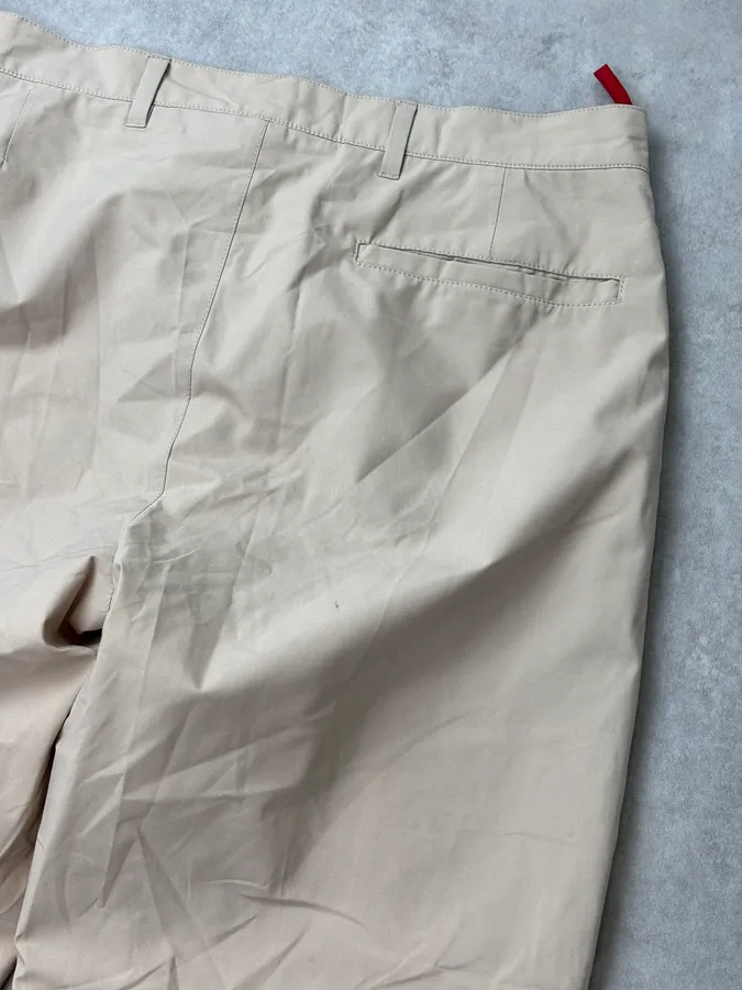 2000s Prada Beige Cozy Light Pants - Image 8