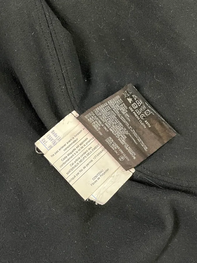 2000s Prada Biker Black Nylon Jacket - Image 8