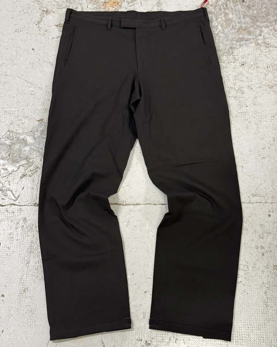 2000s Prada Black Cozy Pants
