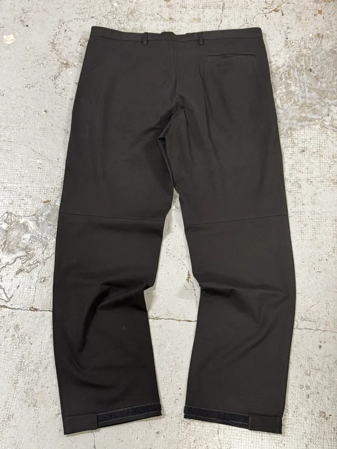 2000s Prada Black Cozy Pants - Image 5