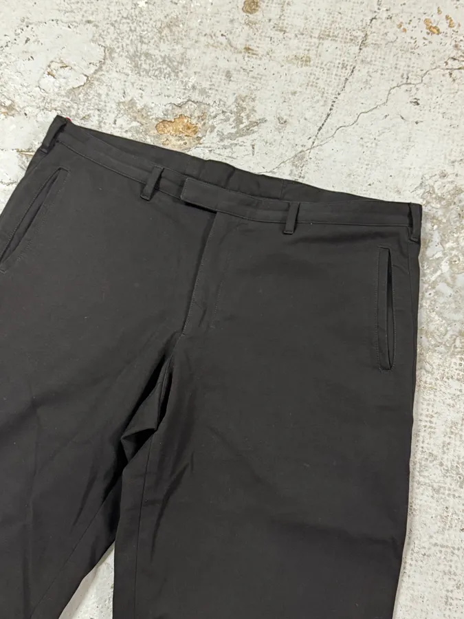 2000s Prada Black Cozy Pants - Image 6