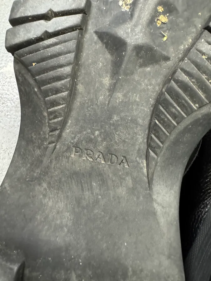 2000s Prada Black Leather Premium Archive Boots - Image 8