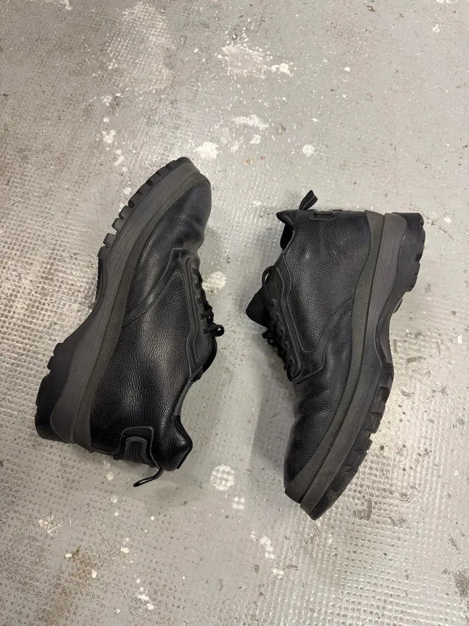 2000s Prada Black Leather Premium Archive Boots - Image 9